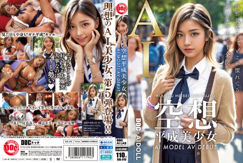 yesjav101.com-DAL-010 空想平成美少女 AI MODEL AV DEBUT 黒咲華